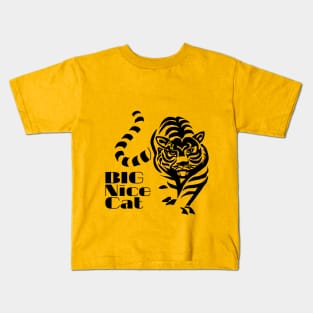 Big Nice Cat Tiger King Kids T-Shirt